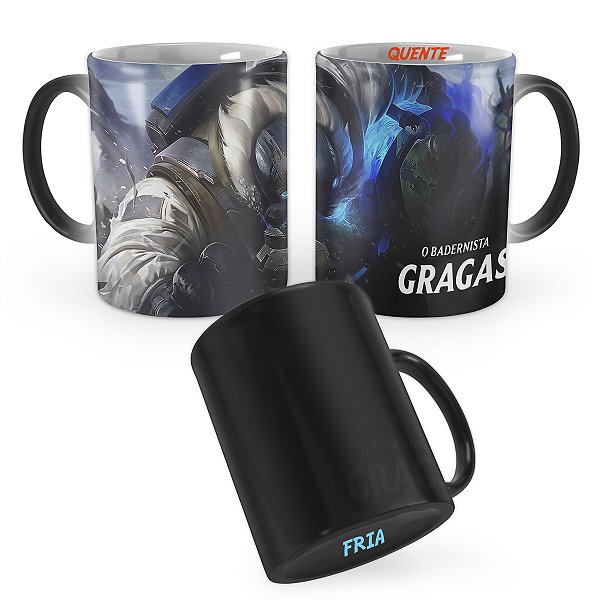 Caneca Mágica Gragas Operação no Ártico League of Legends Lol
