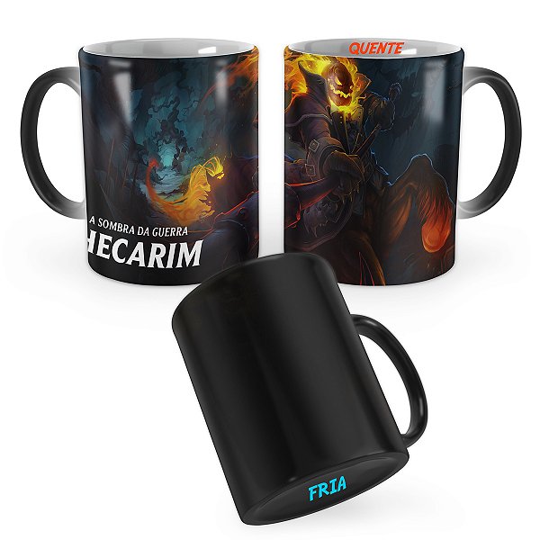 Caneca Mágica Hecarim-sem-Cabeça League of Legends Lol