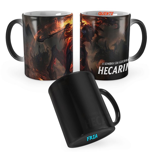 Caneca Mágica Hecarim Velho Oeste League of Legends Lol