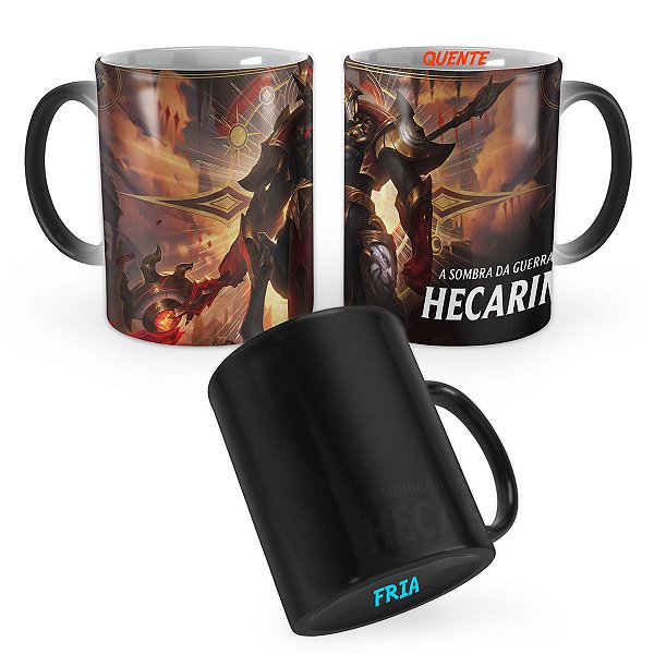 Caneca Mágica Hecarim Arcana League of Legends Lol