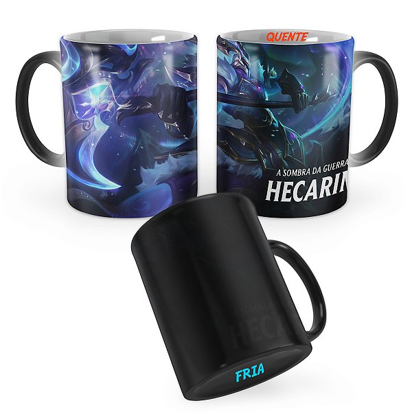 Caneca Mágica Hecarim Bênção do Inverno League of Legends Lol