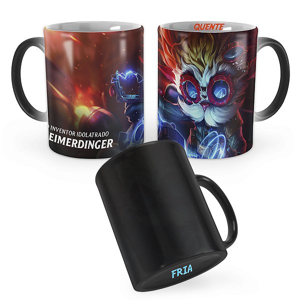Caneca Mágica Heimerdinger League of Legends Lol