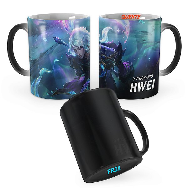 Caneca Mágica Hwei Bênção do Inverno League of Legends Lol