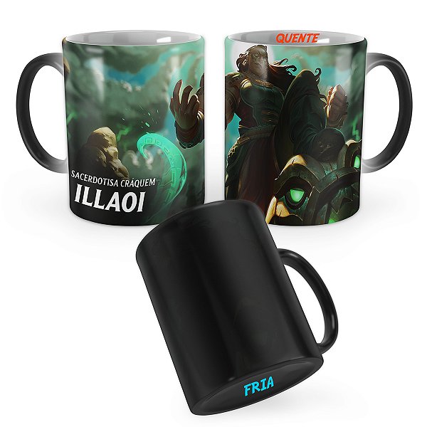 Caneca Mágica Illaoi League of Legends Lol