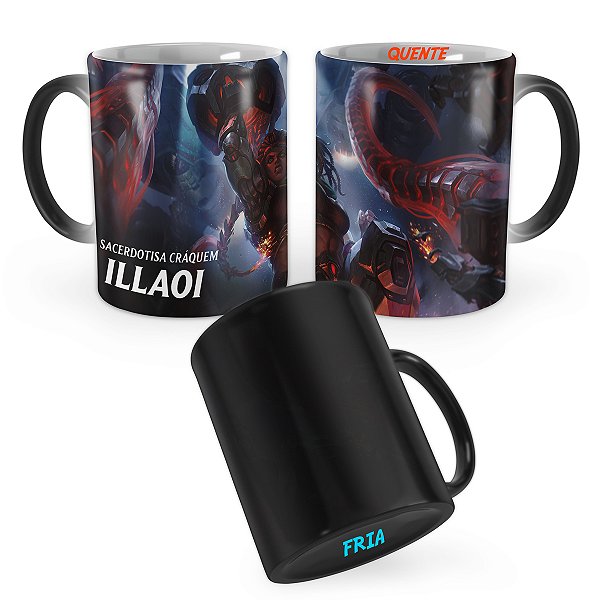 Caneca Mágica Illaoi da Resistência League of Legends Lol