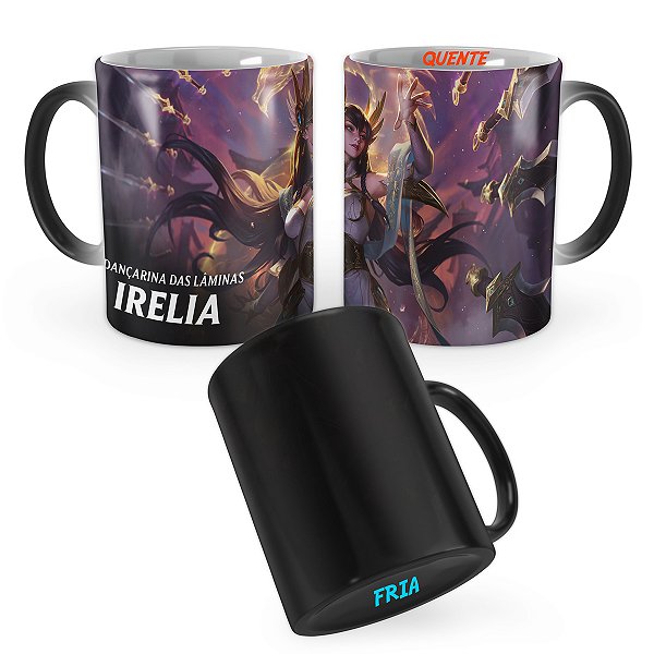 Caneca Mágica Irelia Espada Divina League of Legends Lol