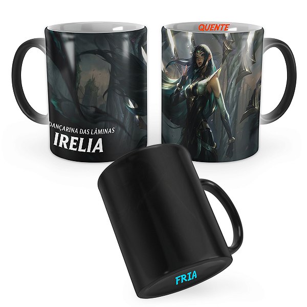 Caneca Mágica Irelia Sentinela League of Legends Lol