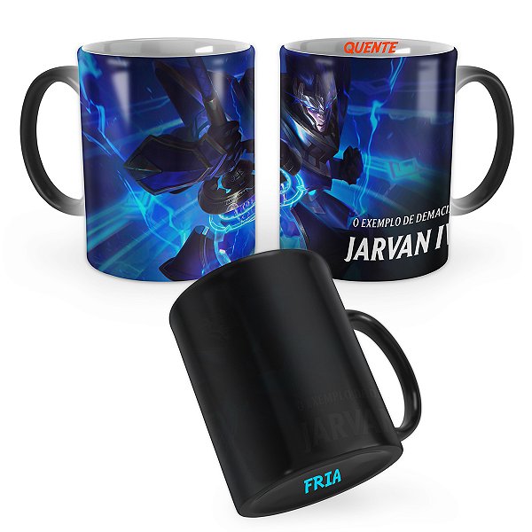Caneca Mágica Jarvan IV Hextec League of Legends Lol