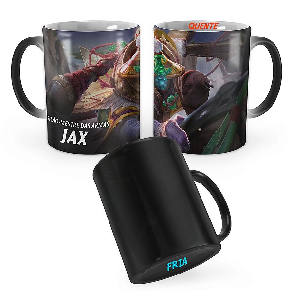 Caneca Mágica Jax Pescador League of Legends Lol