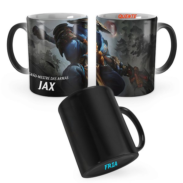 Caneca Mágica Jax Oriental League of Legends Lol