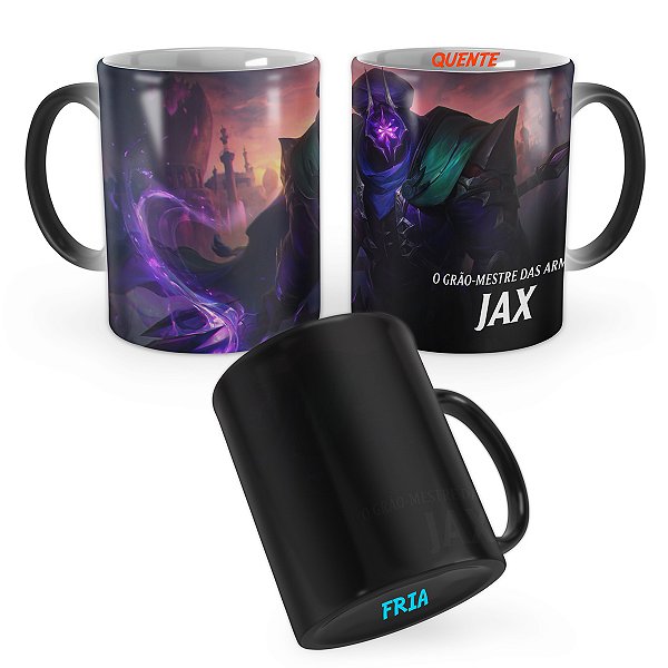 Caneca Mágica Jax Nêmesis League of Legends Lol