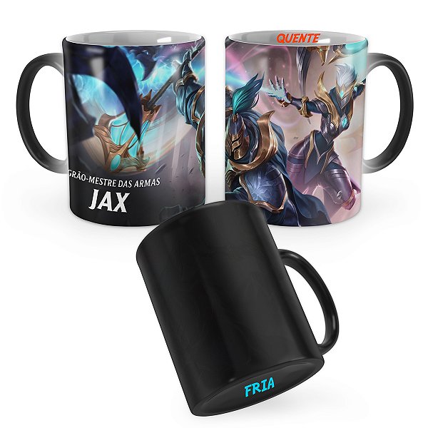 Caneca Mágica Jax Vigia League of Legends Lol