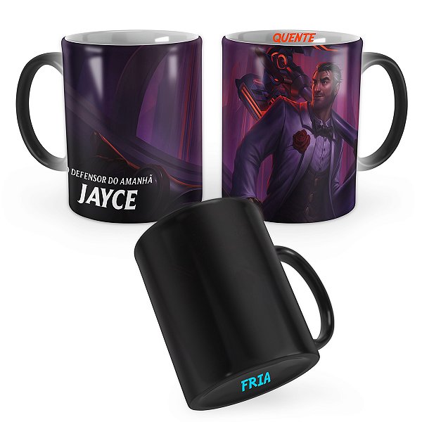 Caneca Mágica Jayce Galante League of Legends Lol