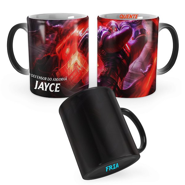 Caneca Mágica Jayce Esquecido League of Legends Lol