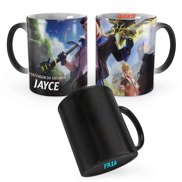 Caneca Mágica Jayce Academia de Batalha League of Legends Lol