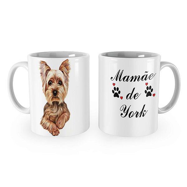 Caneca Mamãe de York Yorkshire Cachorro Pet - Oferta