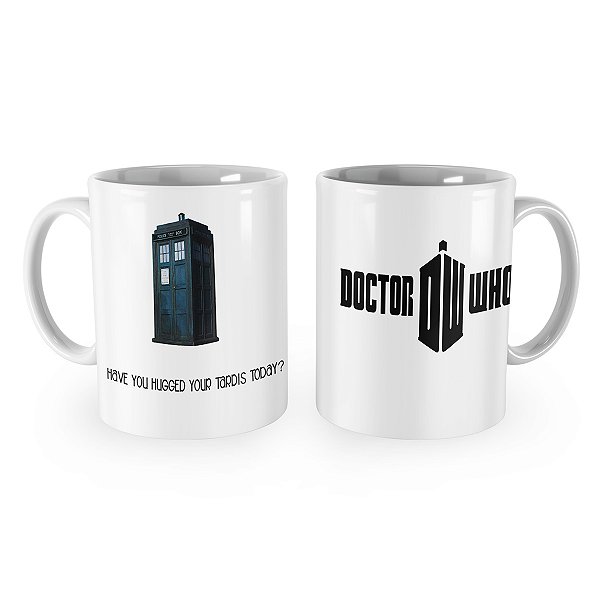 Caneca Doctor Who Tardis - Oferta