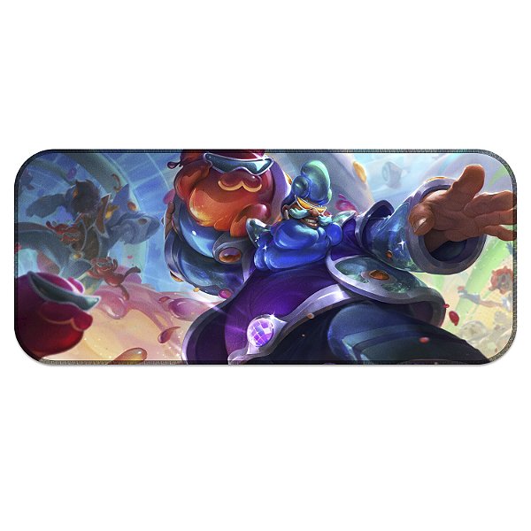 Tapete MousePad Gragas Embalos no Espaço Lol Grande - Oferta