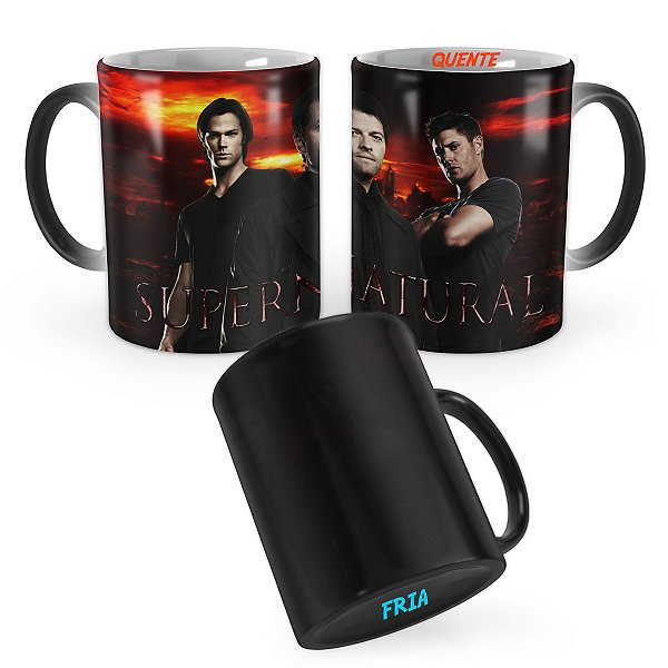 Caneca Mágica Sobrenatural Supernatural - Oferta