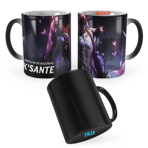 Caneca Mágica KSante Empíreo de Prestígio League of Legends Lol