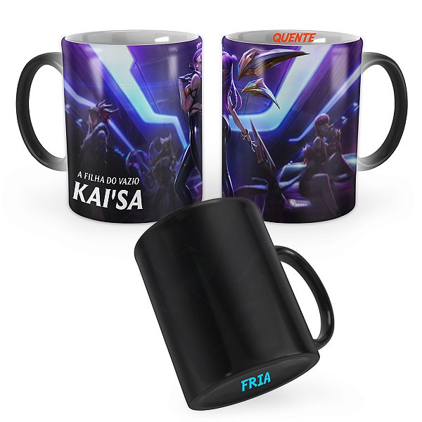 Caneca Mágica KaiSa KDA League of Legends Lol