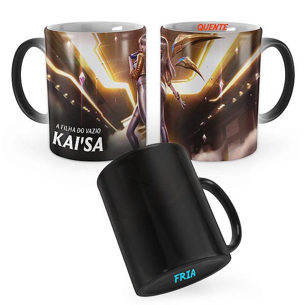 Caneca Mágica KaiSa KDA de Prestígio League of Legends Lol