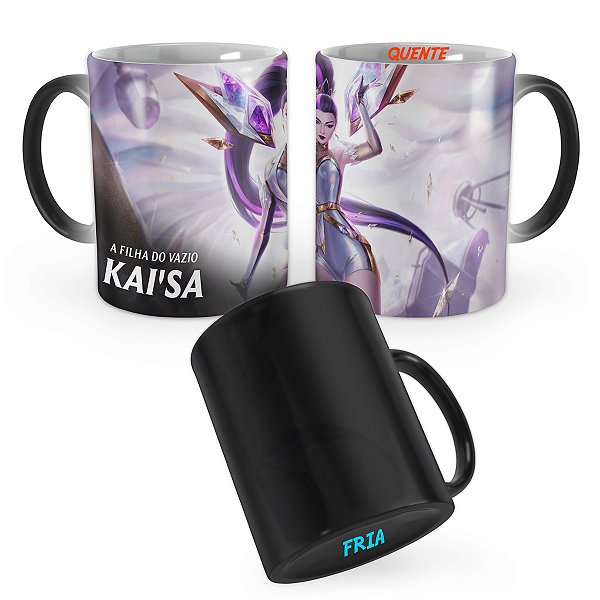 Caneca Mágica KaiSa KDA ALL OUT de Prestígio League of Legends Lol
