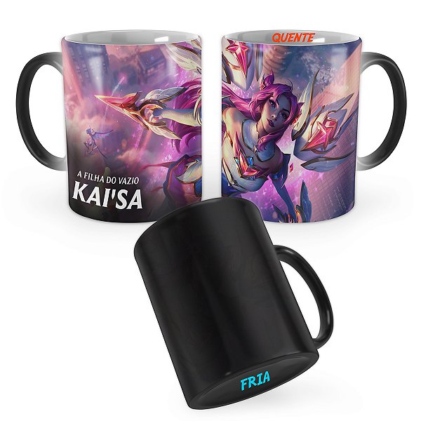 Caneca Mágica KaiSa Guardiã Estelar League of Legends Lol