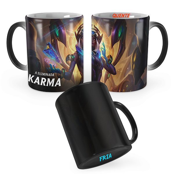 Caneca Mágica Karma Odisseia League of Legends Lol
