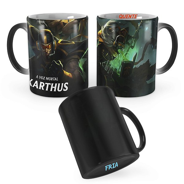 Caneca Mágica Fnatic Karthus League of Legends Lol