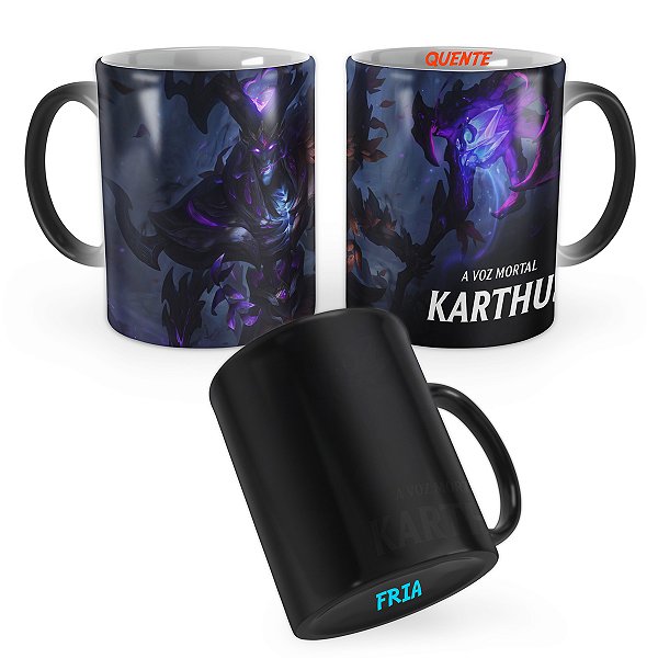 Caneca Mágica Karthus Sabugueiro League of Legends Lol