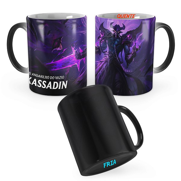 Caneca Mágica Kassadin League of Legends Lol