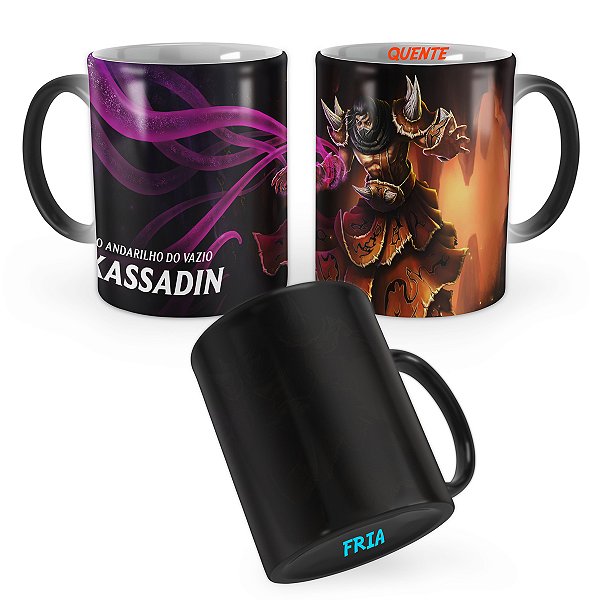 Caneca Mágica Kassadin Pré-Vazio League of Legends Lol