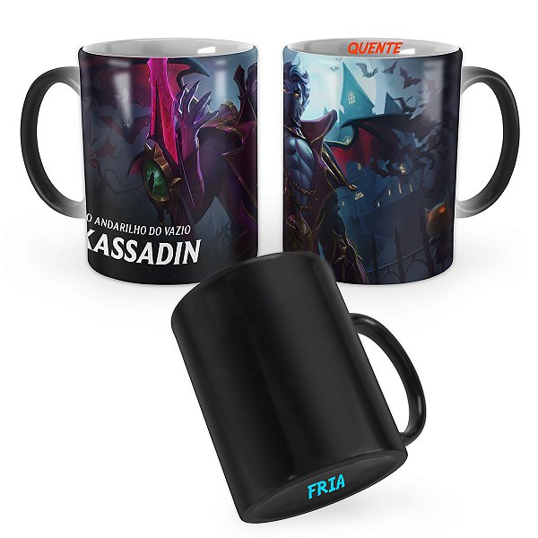 Caneca Mágica Conde Kassadin League of Legends Lol
