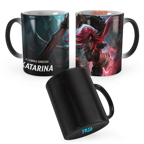 Caneca Mágica Katarina League of Legends Lol