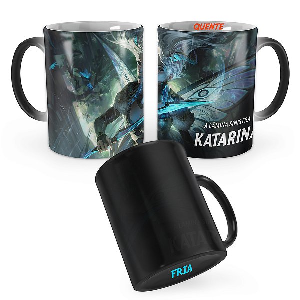 Caneca Mágica Katarina Corte das Fadas League of Legends Lol