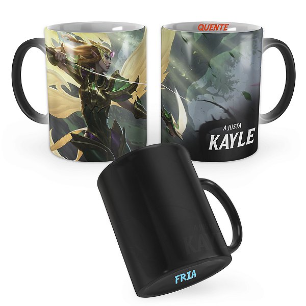 Caneca Mágica Kayle Viridiana League of Legends Lol