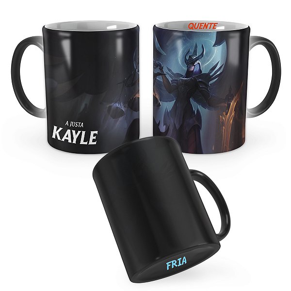 Caneca Mágica Kayle Juíza League of Legends Lol
