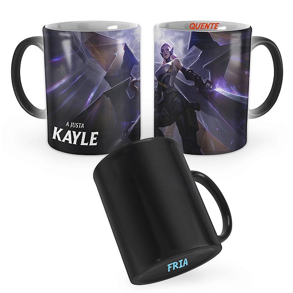 Caneca Mágica Kayle PsyOps League of Legends Lol