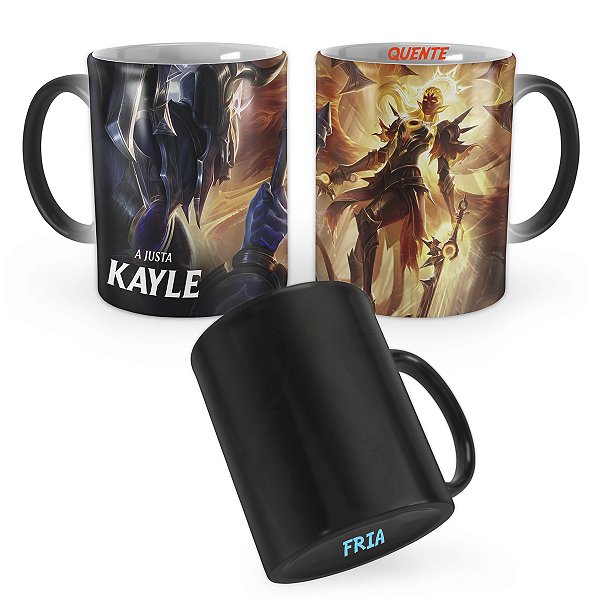 Caneca Mágica Kayle Devoradora do Sol League of Legends Lol