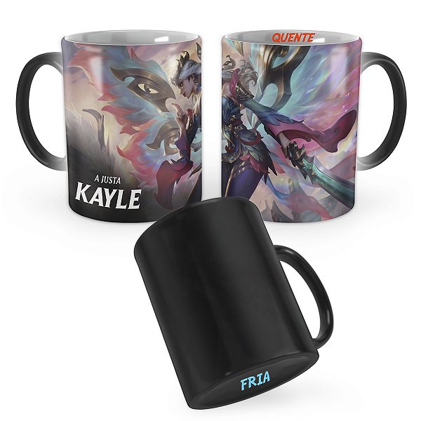 Caneca Mágica Kayle Jornada Imortal League of Legends Lol