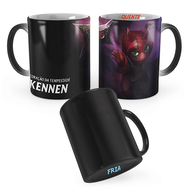 Caneca Mágica Kennen Mortífero League of Legends Lol