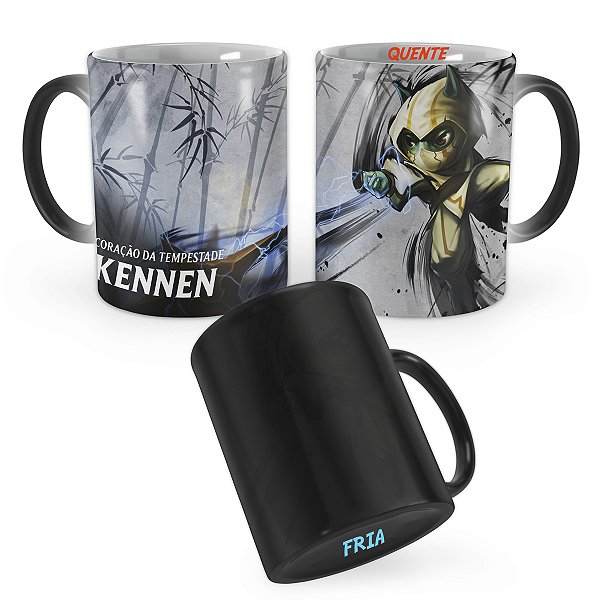 Caneca Mágica Kennen Mestre do Pântano League of Legends Lol