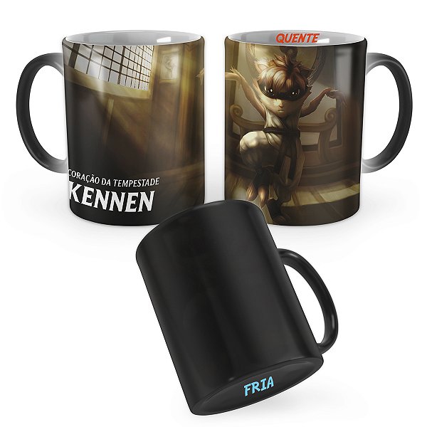 Caneca Mágica Kennen Carateca League of Legends Lol