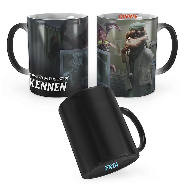 Caneca Mágica Kennen Clínico Geral League of Legends Lol