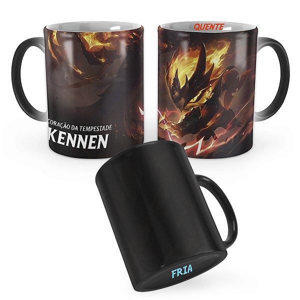 Caneca Mágica Kennen Infernal League of Legends Lol