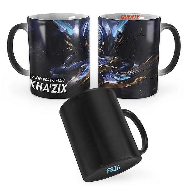 Caneca Mágica KhaZix Mundial 2018 League of Legends Lol