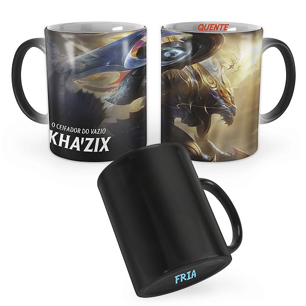 Caneca Mágica KhaZix Guardião Lunar League of Legends Lol
