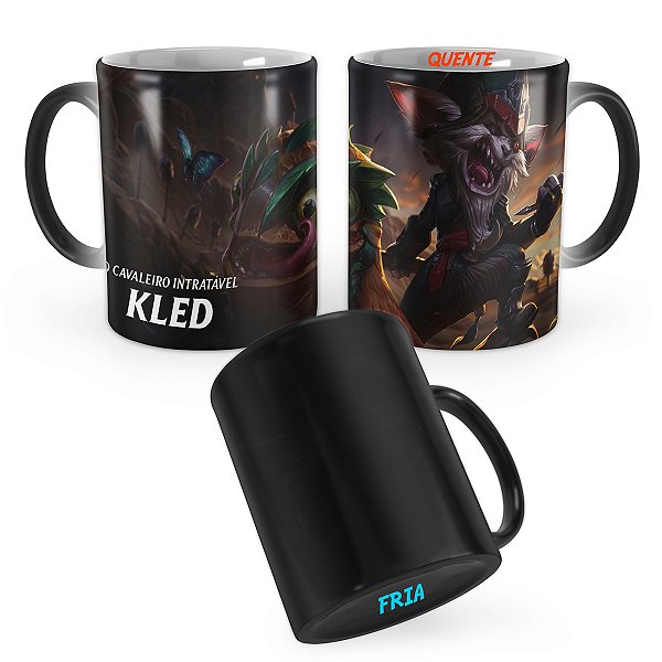 Caneca Mágica Kled League of Legends Lol