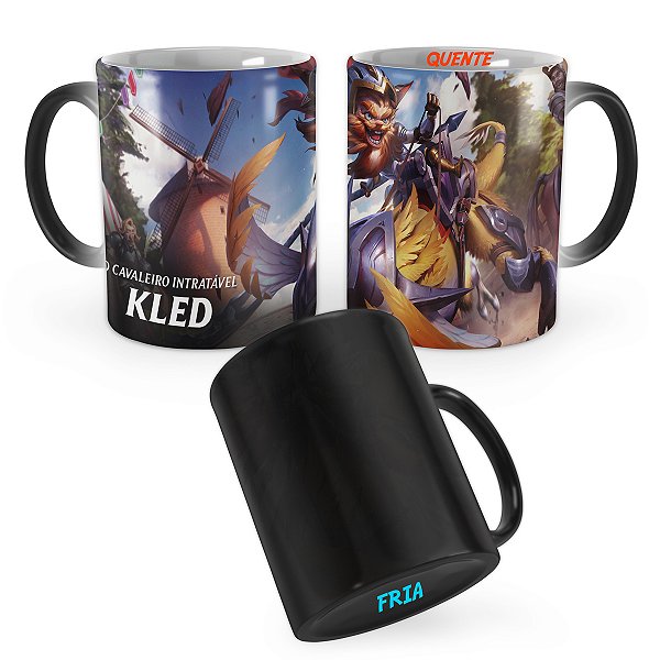 Caneca Mágica Sir Kled League of Legends Lol